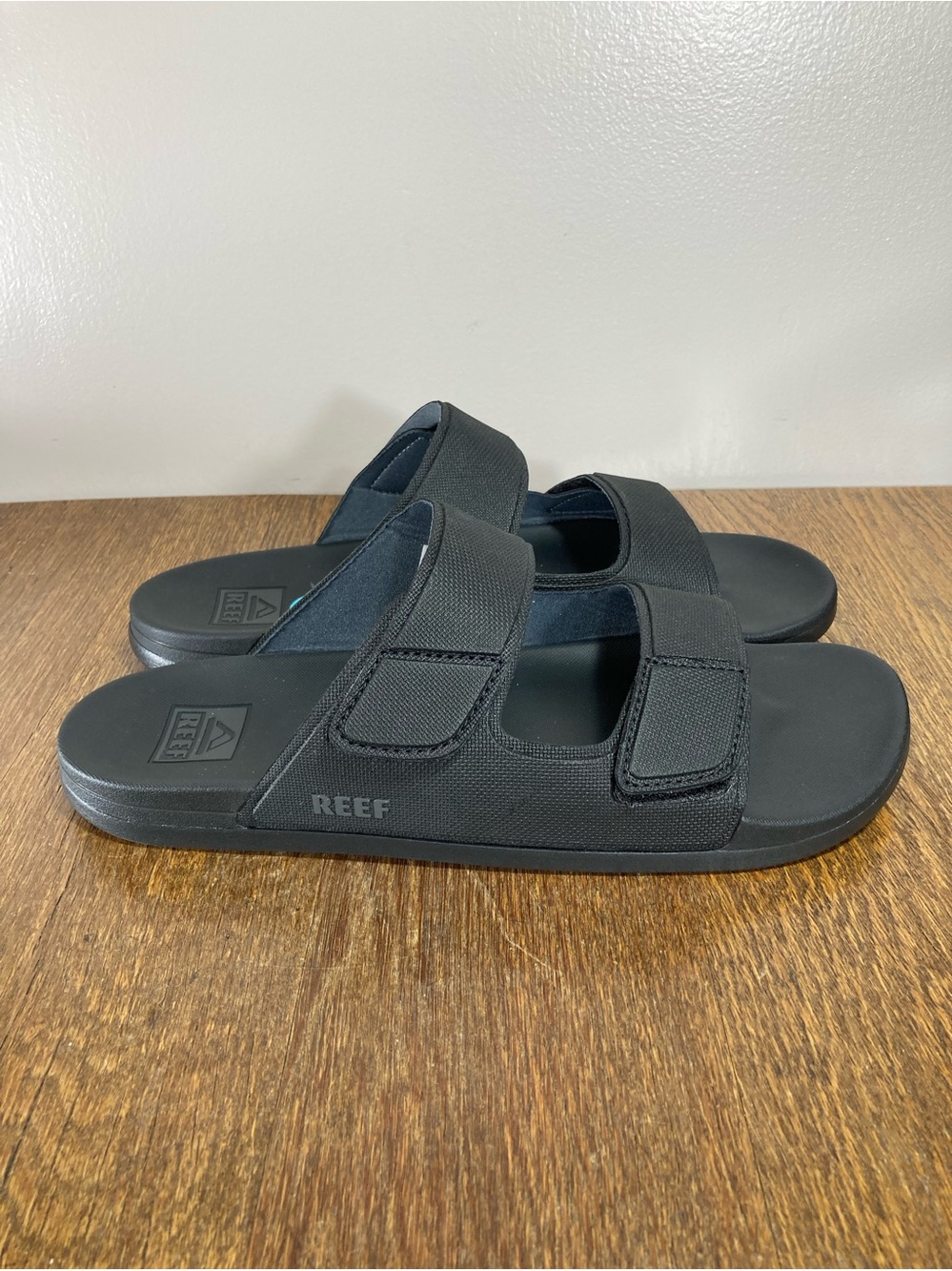 Reef Cushion Tradewind Slide Sandal Mens Size 11 Black